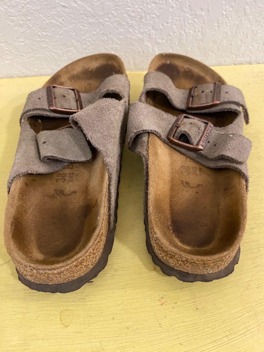 Birkenstock Arizona Size 38 Women’s Brown Sandals - Picture 5 of 9